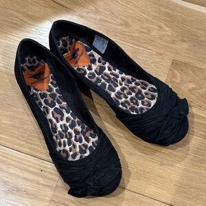 Rocket Dog Women's Black Bow Flats
